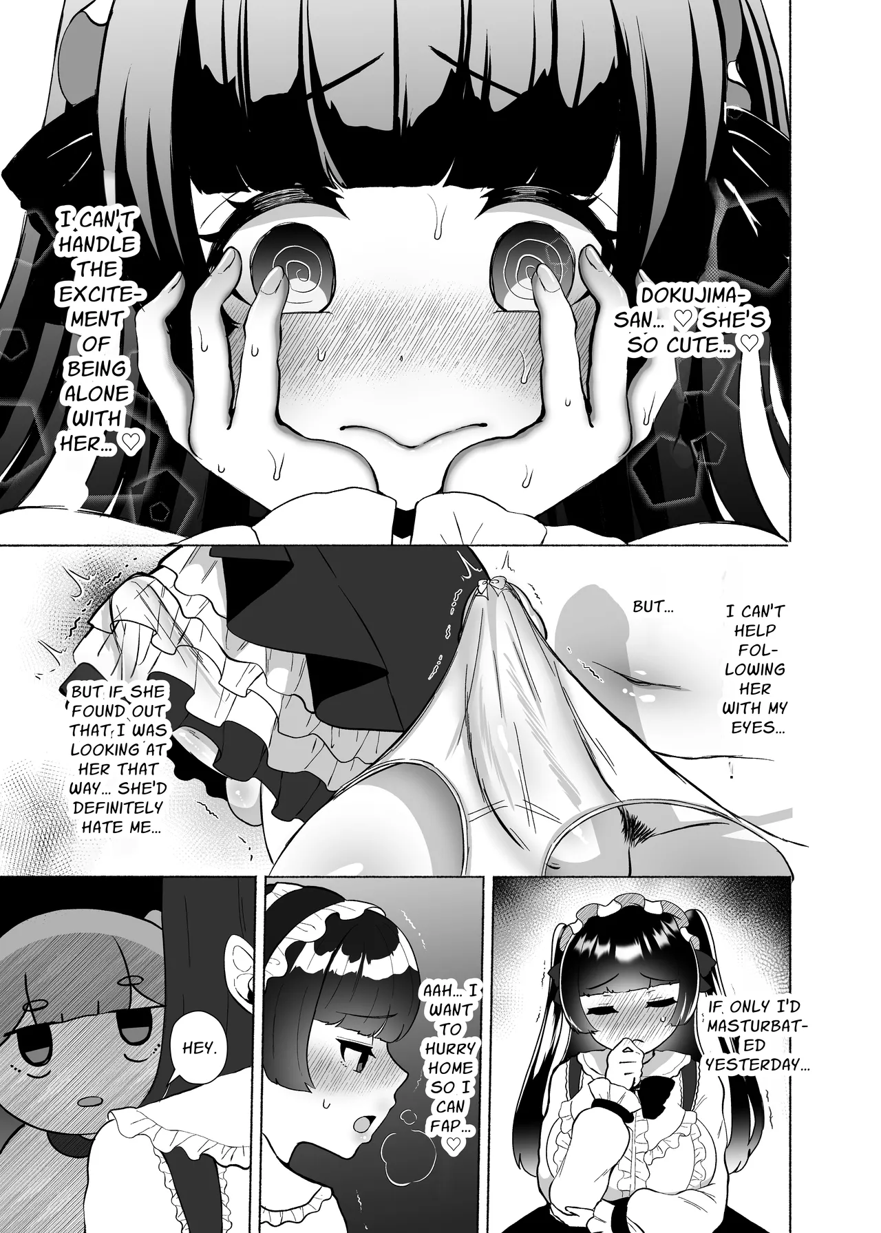 Futanari Lolita vs Jiraikei Mesugaki 〜Kiyowa na Futanari Joshi wo Odoshita hazu ga Gyaku ni Okasare chatta!〜 | Gothic Fashion Futanari vs Jirai-kei Style Provocateur - Page 6