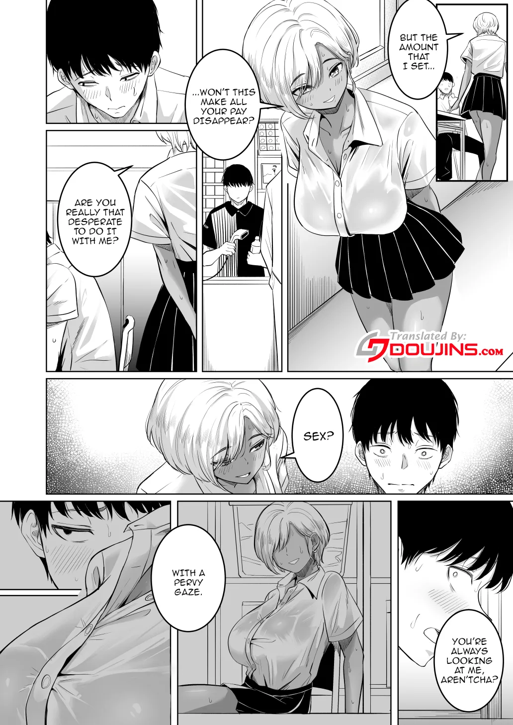 Page 5 of [Kurogoma Seizou Koujou (Goma Gorilla)] Senpai no Muwaa o Boku wa Mitai | I Wanna See Senpai's Stuffy, Steamy Place [English] {Doujins.com}