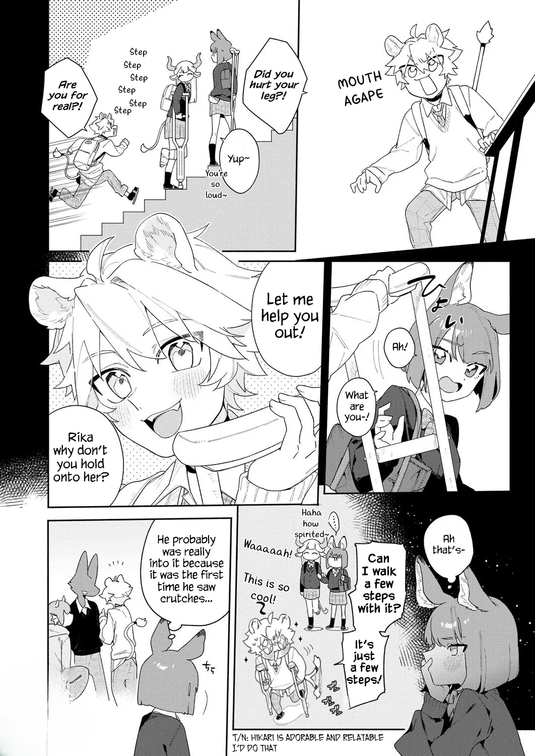 Page 7 of [usachanGET] Kimi no Koe de Boku o Tokashite ~ Lion-kun no Binkan na Omimi~ | Melt me with your voice - Lion-kun's sensitive ears ♡ [English] [Lunaslurp]