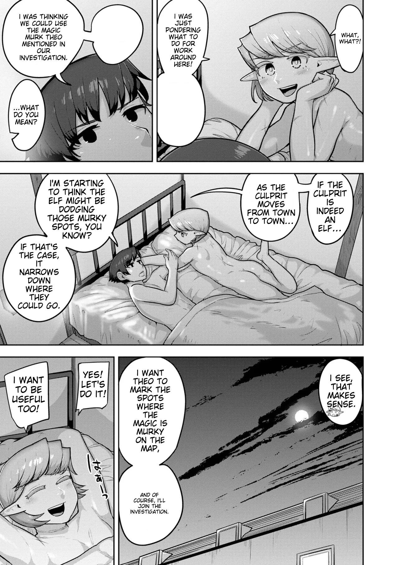 Muchiniku Otokonoko Tenshi’s page 57 - elf story arc hentai manga - read online free