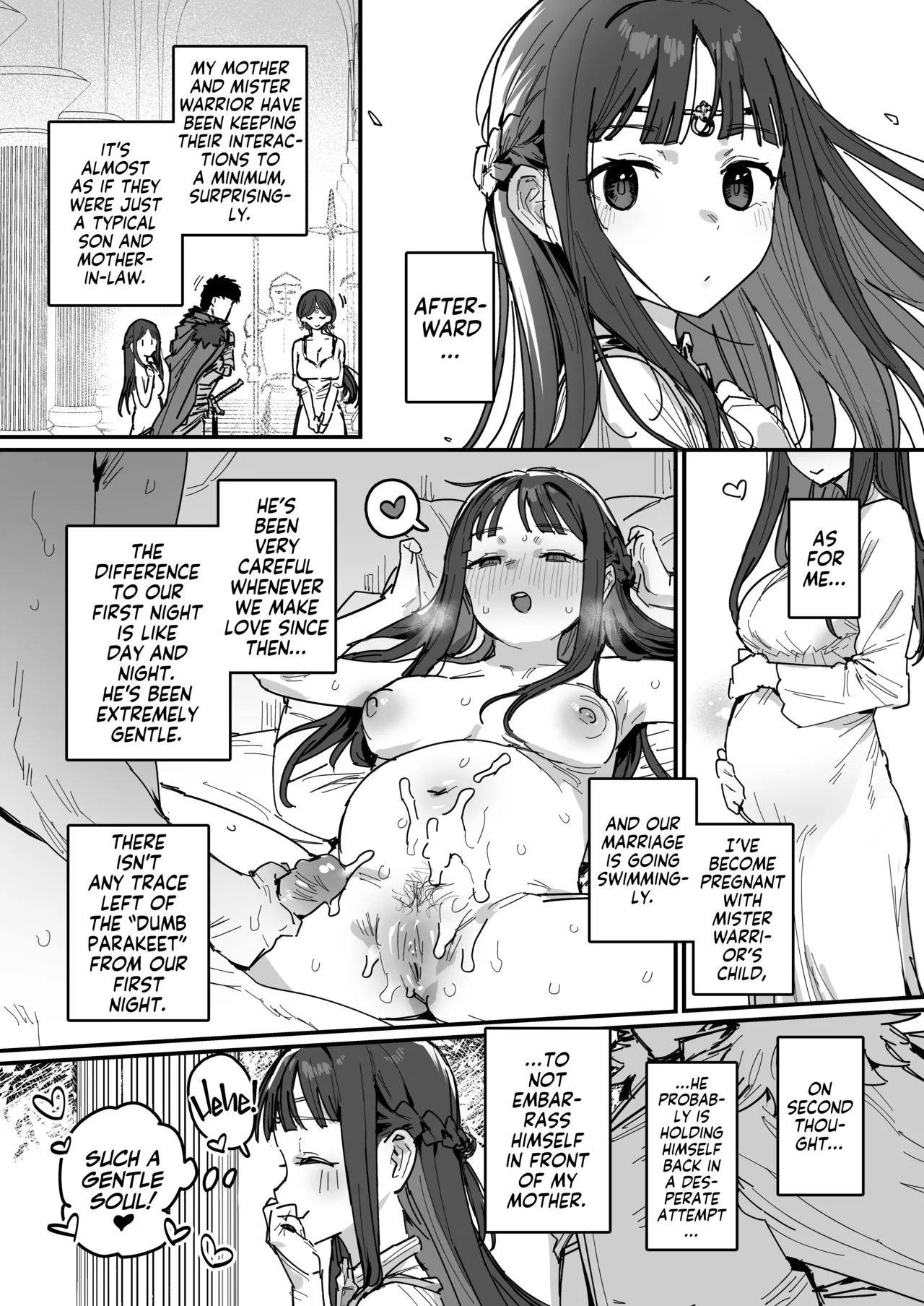 Yuusha to Hime to Okaa-sama!? | Princess & Queen Double Whopper?! + Omake - Page 35
