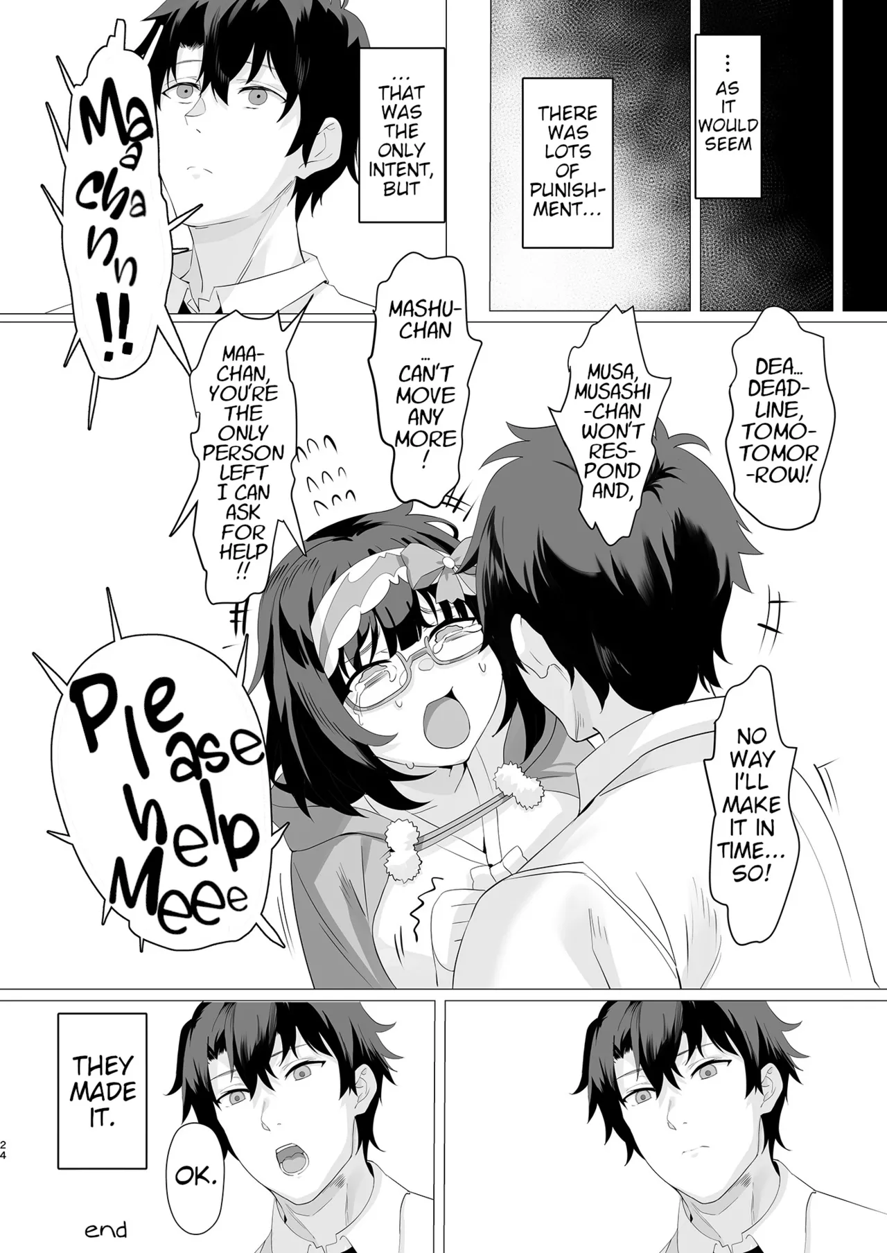 IMPATIENCE page 24 featuring gudao fate grand order parody - big breasts glasses hentai manga - read online free