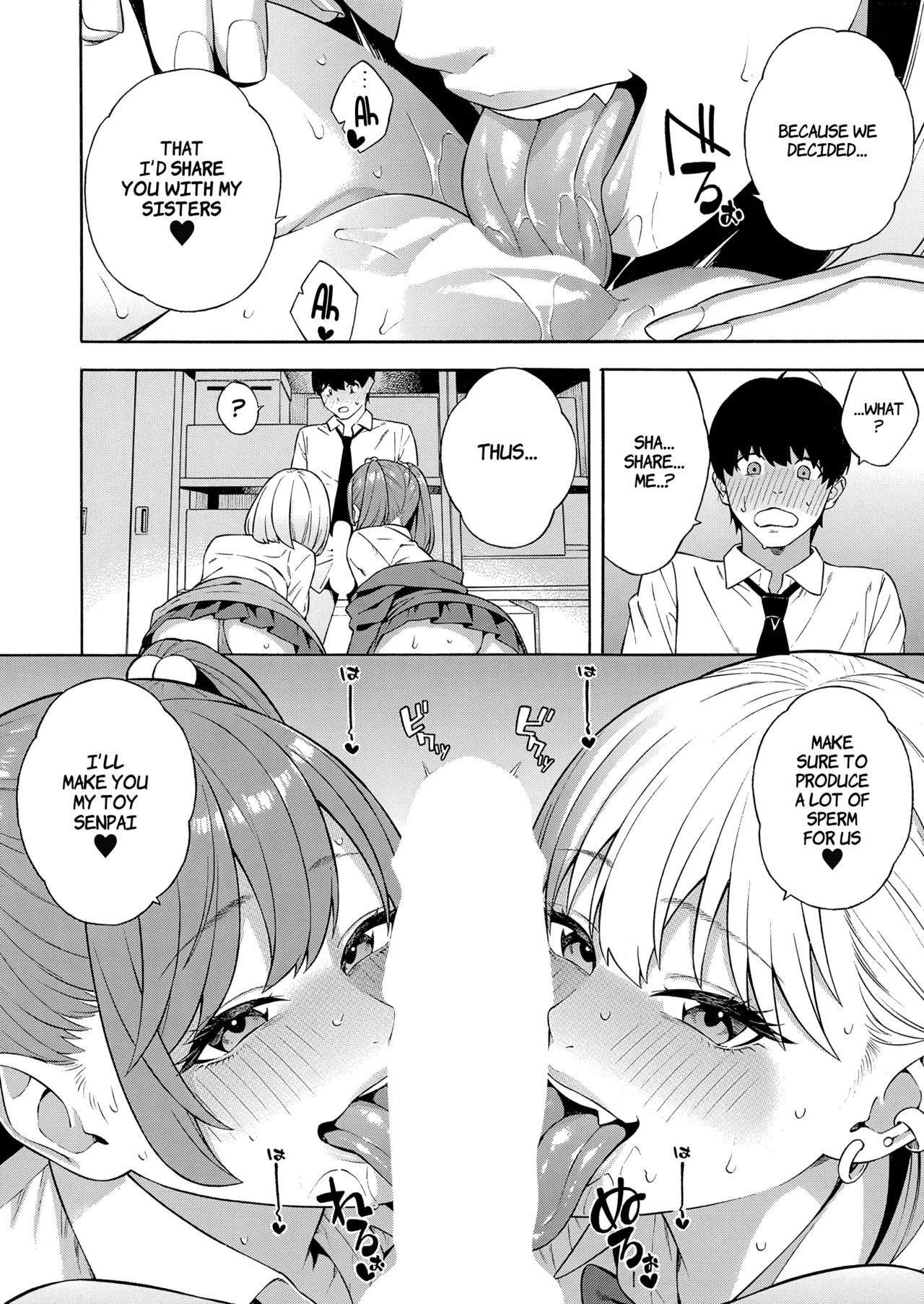 Making a Harem of the Three Bitchy Gal Sisters - Page 77