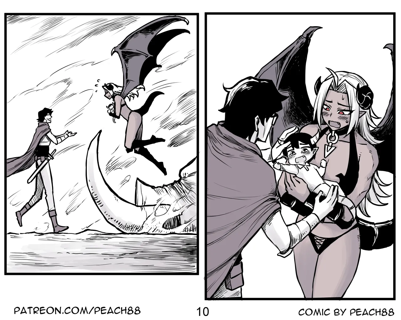 Demon King GF page 29 original parody - milf unusual teeth hentai manga - read online free