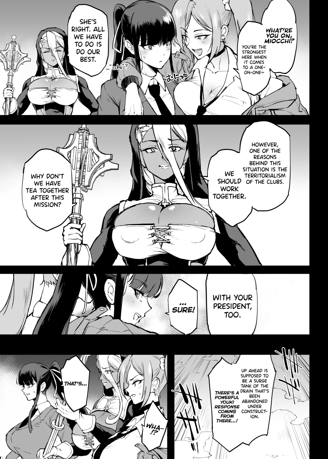 Taimabu S4 Gesui-hen 5 Dounyuu page 14 original parody - big breasts nun hentai manga - read online free