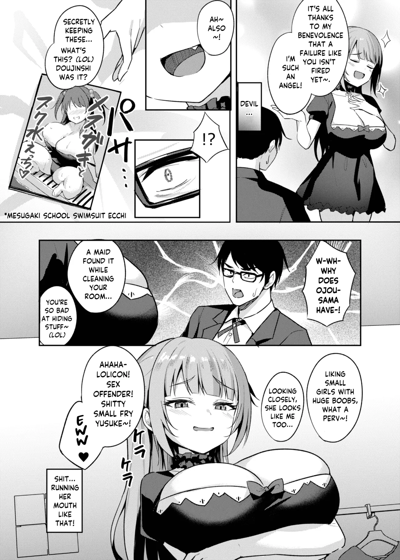 Page 6 of [BRAVE CHICKEN (Alex)] Mesugaki Ojou-sama wa Wakarasetai | The Bratty Lady wants Correction [English] [Entropy] [Digital]