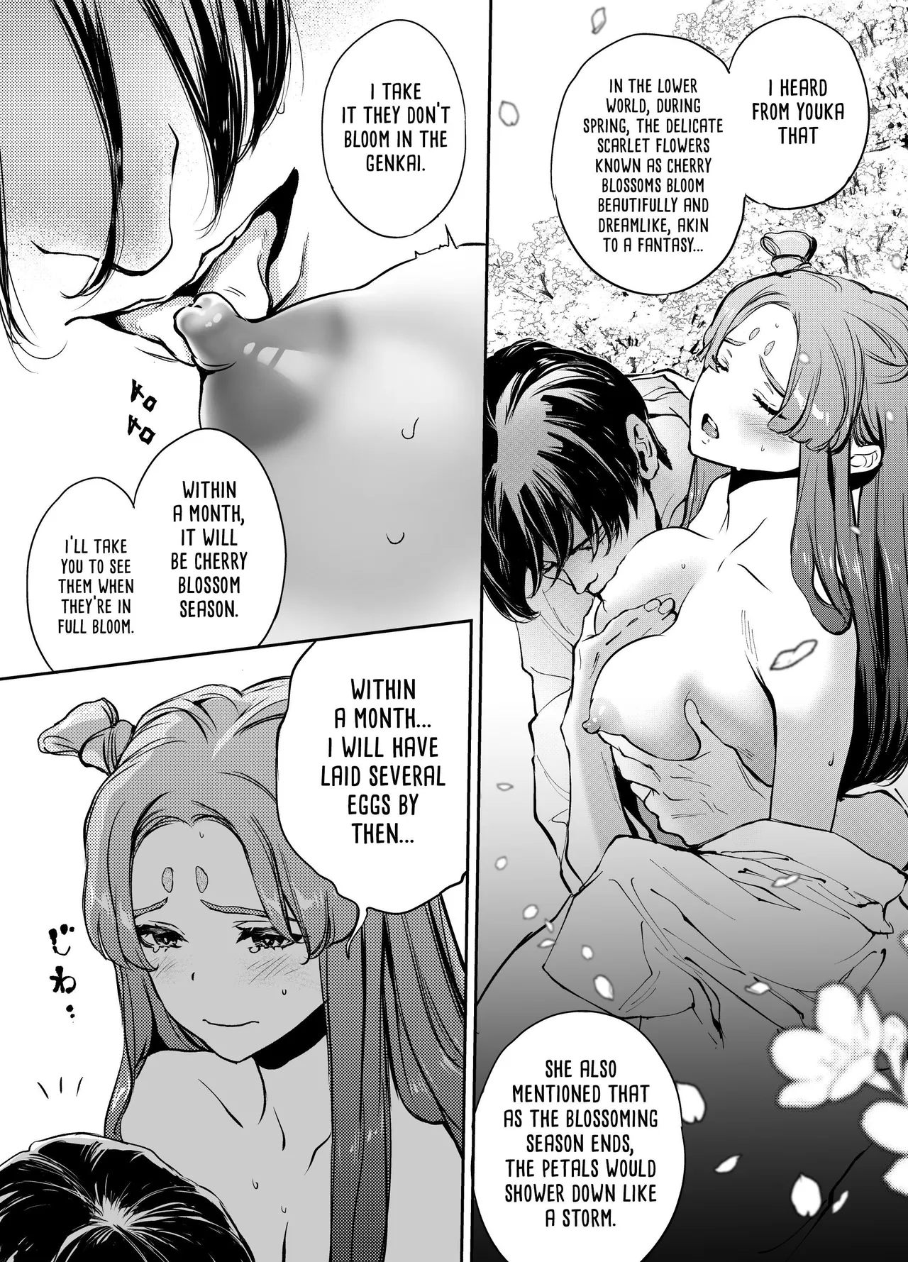 Katawa no Sakura | The Imperfect Blossom page 105 original parody - big breasts story arc hentai manga - read online free