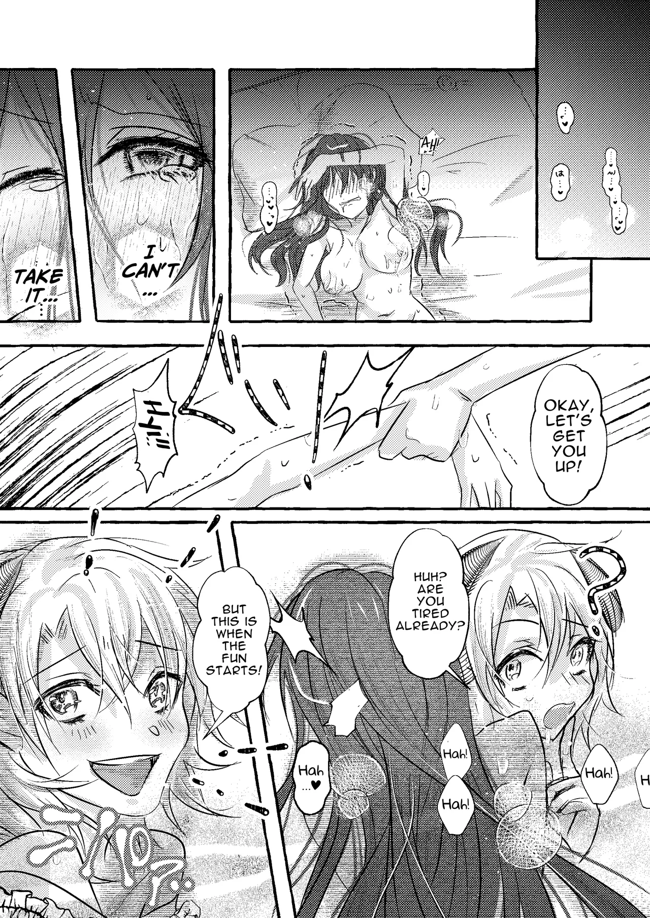[Chino World (chinowa)] Toshishita Shuuchaku Inma-kun wa Tsundere Sister-chan wo Otoshitai! | Obsessed Little Incubus Wants to Corrupt This Tsundere Nun! [English] [ADTL] page 19 original parody - kissing big breasts hentai manga - read online free