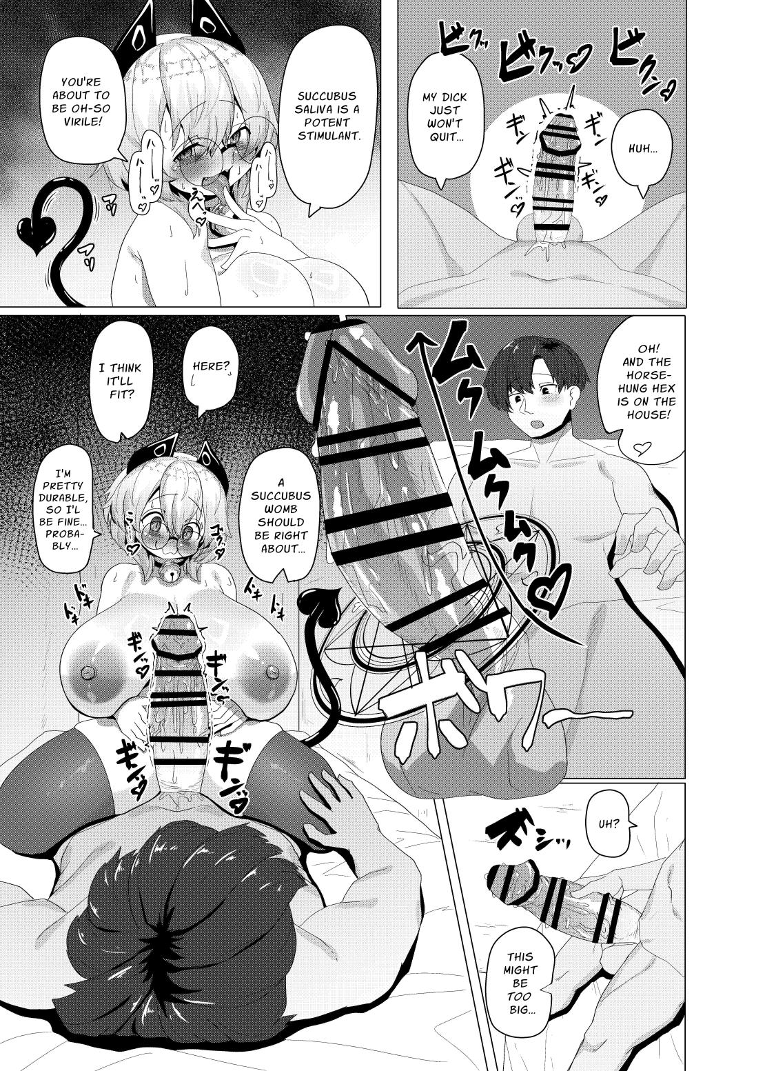 Dojikko Succubus no Ukkari Hard Ecchi | The Clumsy Succubus Stumbles Into Hardcore Sex! page 17 original parody - big breasts bbw hentai manga - read online free