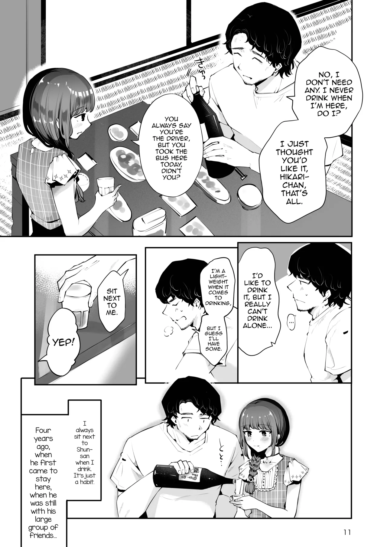 Toomawari no Yoru page 10 original parody - kissing story arc hentai manga - read online free