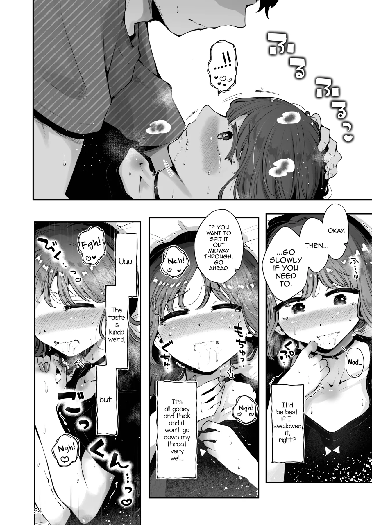 Toomawari no Yoru page 53 original parody - kissing story arc hentai manga - read online free