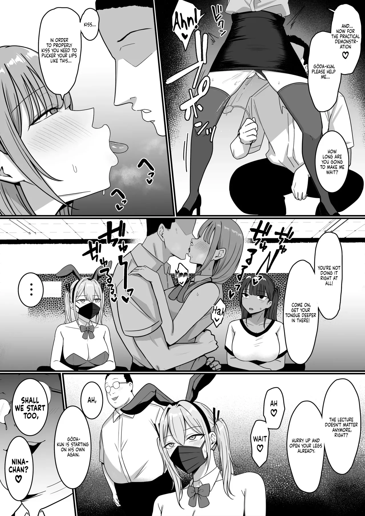 Ura Gakuen Houshi-bu! | Secret Service Club! page 38 original parody - big breasts gymshorts hentai manga - read online free