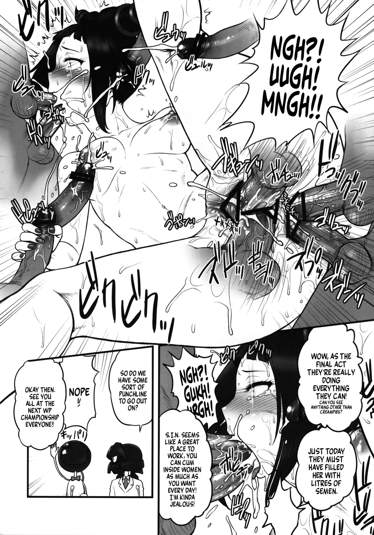 Todoroke! WP Senshuken! | Pound! WP Championship! - Page 42