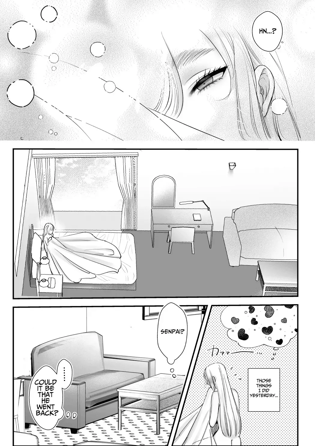 [Rewr] Kaerenai Futari ~Taifuu no Yoru, Akogare no Senpai to...Aibeya Dekiai Nama Koubi~ | They Can't Go Back ~Alone with Senpai on a Typhoon Night~ [English] page 47 original parody - kissing big breasts hentai manga - read online free
