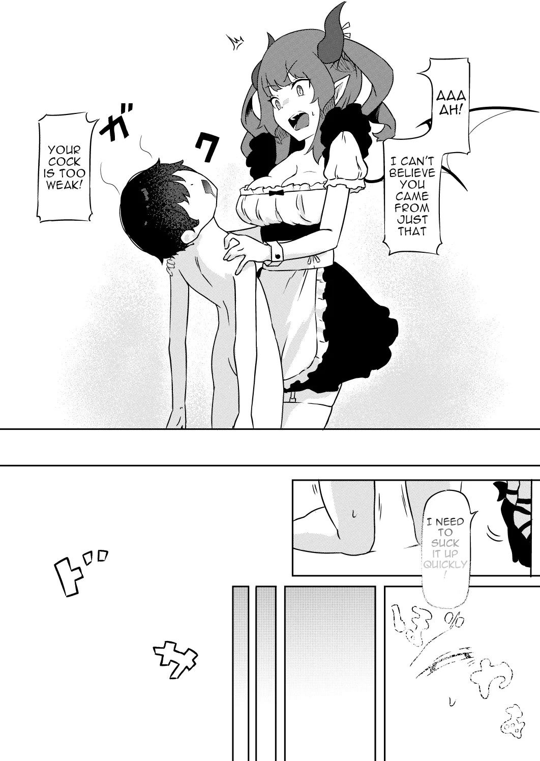 Page 13 of [Permission (Zandoro)] Joukyuu Succubus ni Shoshinsha Gari sare Keikenchi o Shiboritorareru Ohanashi | Story About a High-Ranking Succubus Hunting Beginners and Squeezing Out Their Experience Points [English]
