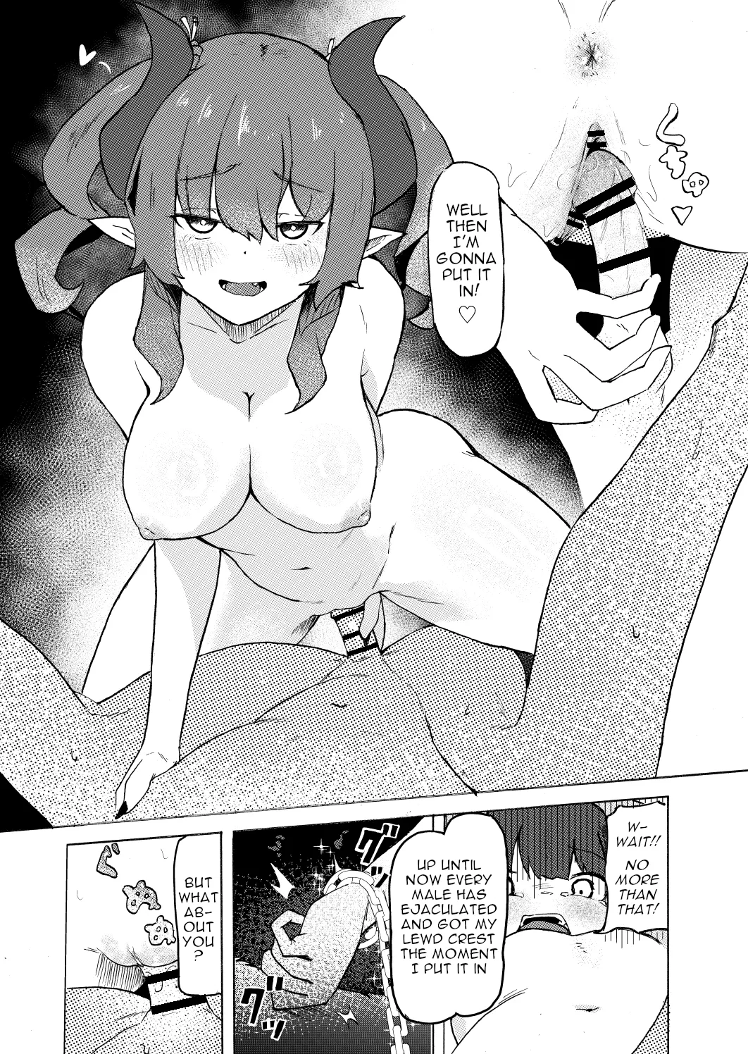 Page 16 of [Permission (Zandoro)] Joukyuu Succubus ni Shoshinsha Gari sare Keikenchi o Shiboritorareru Ohanashi | Story About a High-Ranking Succubus Hunting Beginners and Squeezing Out Their Experience Points [English]