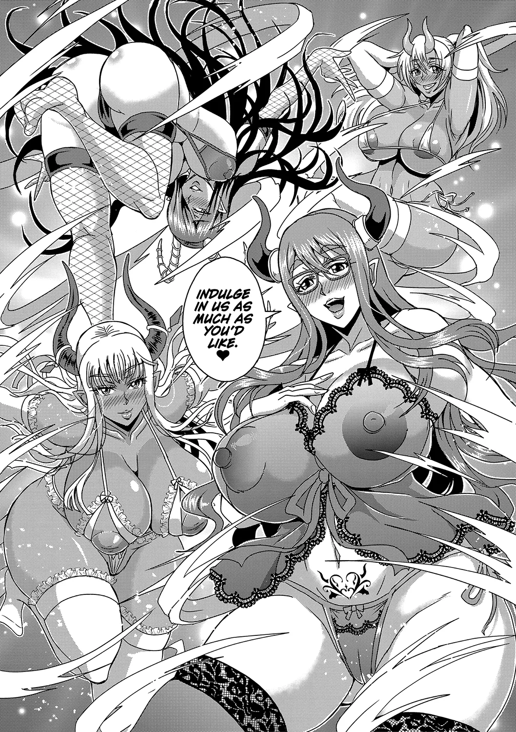 Boku to Succubus Mama-tachi to no Harem Life page 215 - milf big breasts hentai manga - read online free