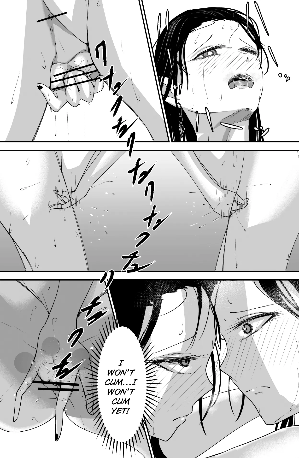 Black Canvas page 36 original parody - cunnilingus females only hentai manga - read online free