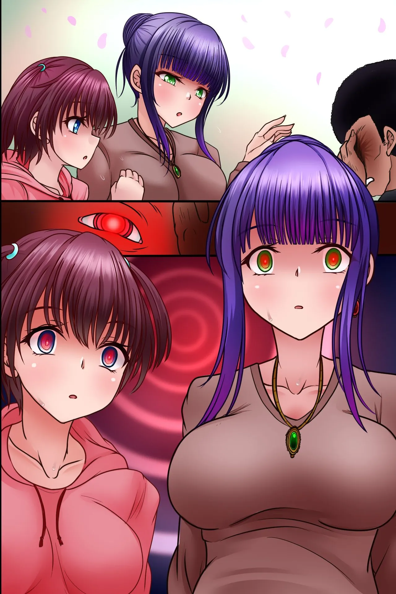 Kanban Musume-tachi o Ore Senyou no Nikubenki ni Shita Hanashi. Mitsumeru dake de Onna o Soku Hatsujou Saserareru Chikara o Te ni Ireta! page 60 original parody - mind control full color hentai manga - read online free