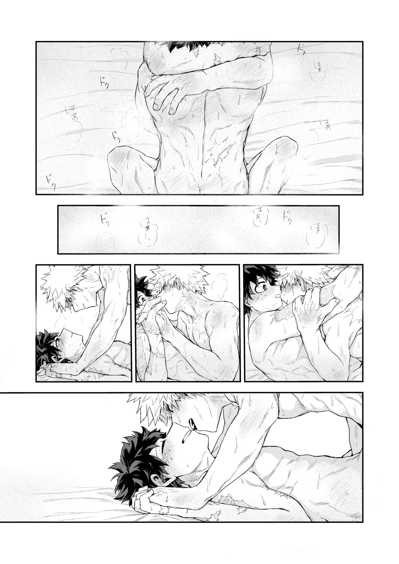 temperature. page 28 featuring izuku midoriya my hero academia parody - scar condom hentai manga - read online free