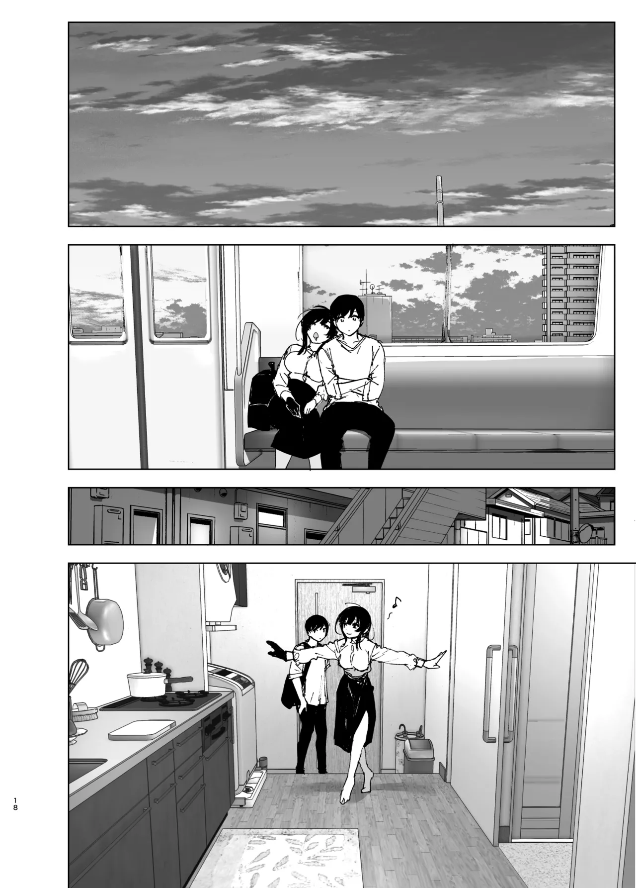 Monogatari no youni page 17 original parody - big breasts story arc hentai manga - read online free