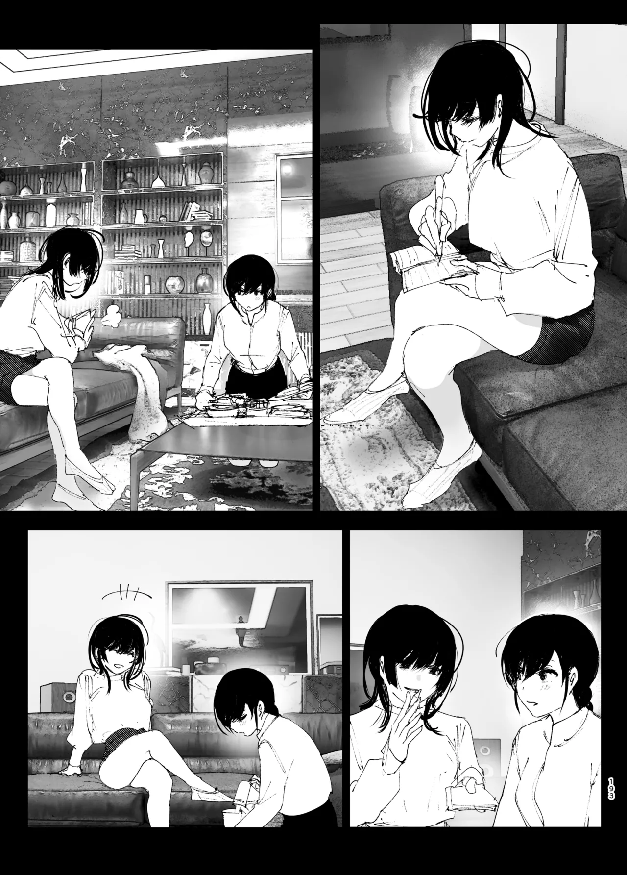 Monogatari no youni page 192 original parody - big breasts story arc hentai manga - read online free