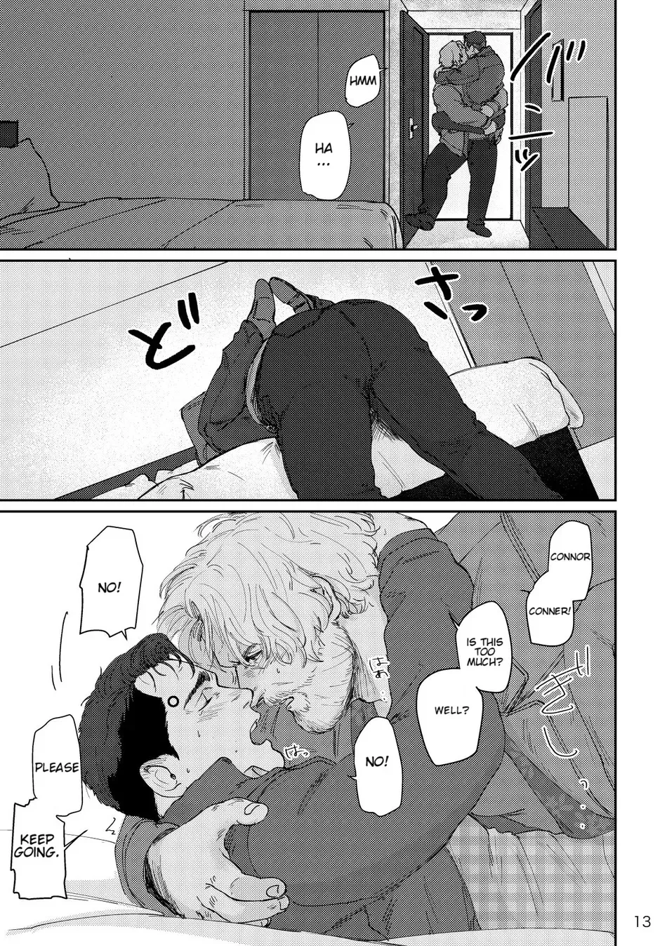RUSH!! page 12 featuring hank anderson detroit become human parody - males only yaoi hentai manga - read online free