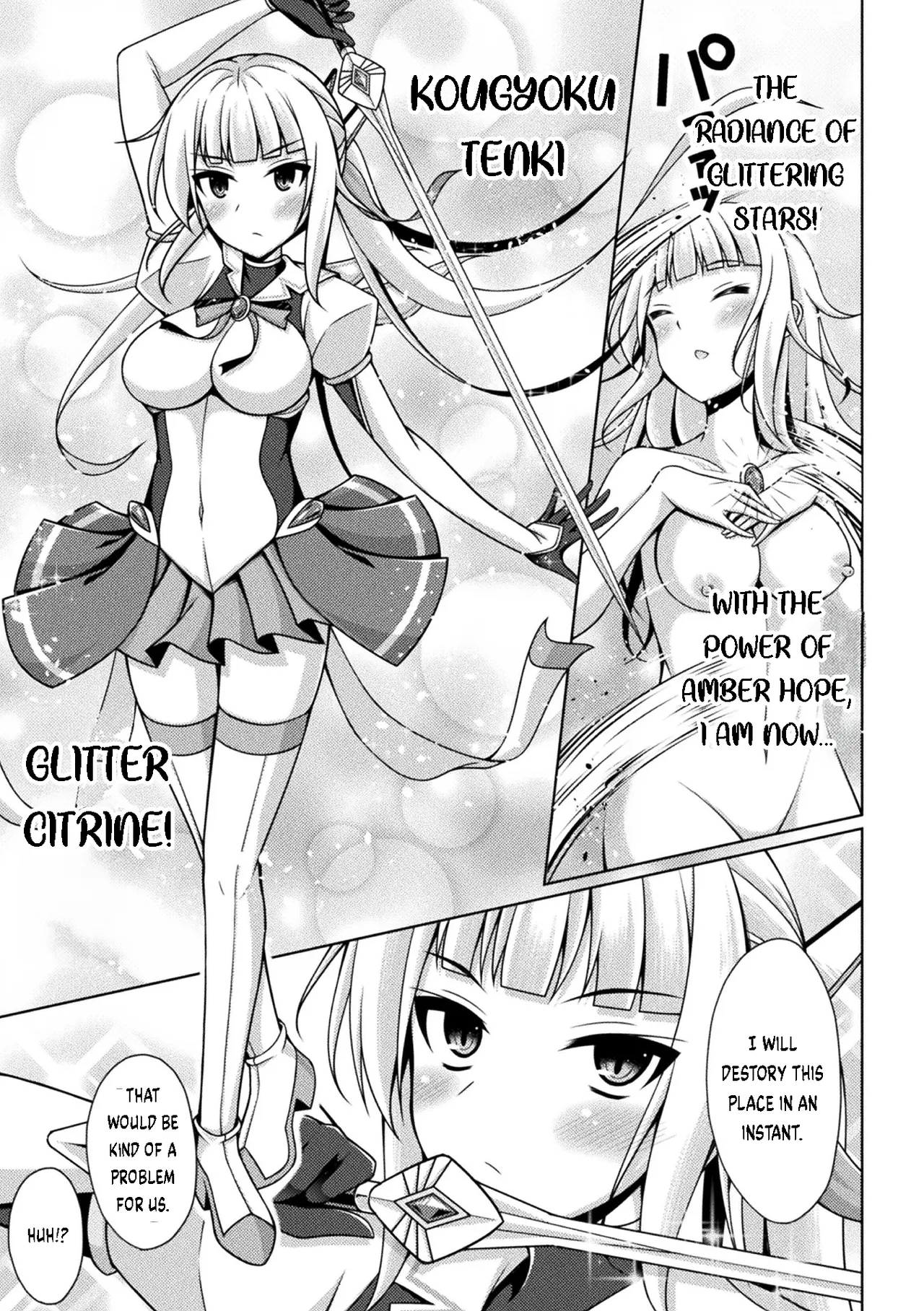 [Narumi Yuu] Kougyokutenki Glitter Stars Ch 2 - 6 (Final) + Extras [Digital] page 97 - futanari big breasts hentai manga - read online free