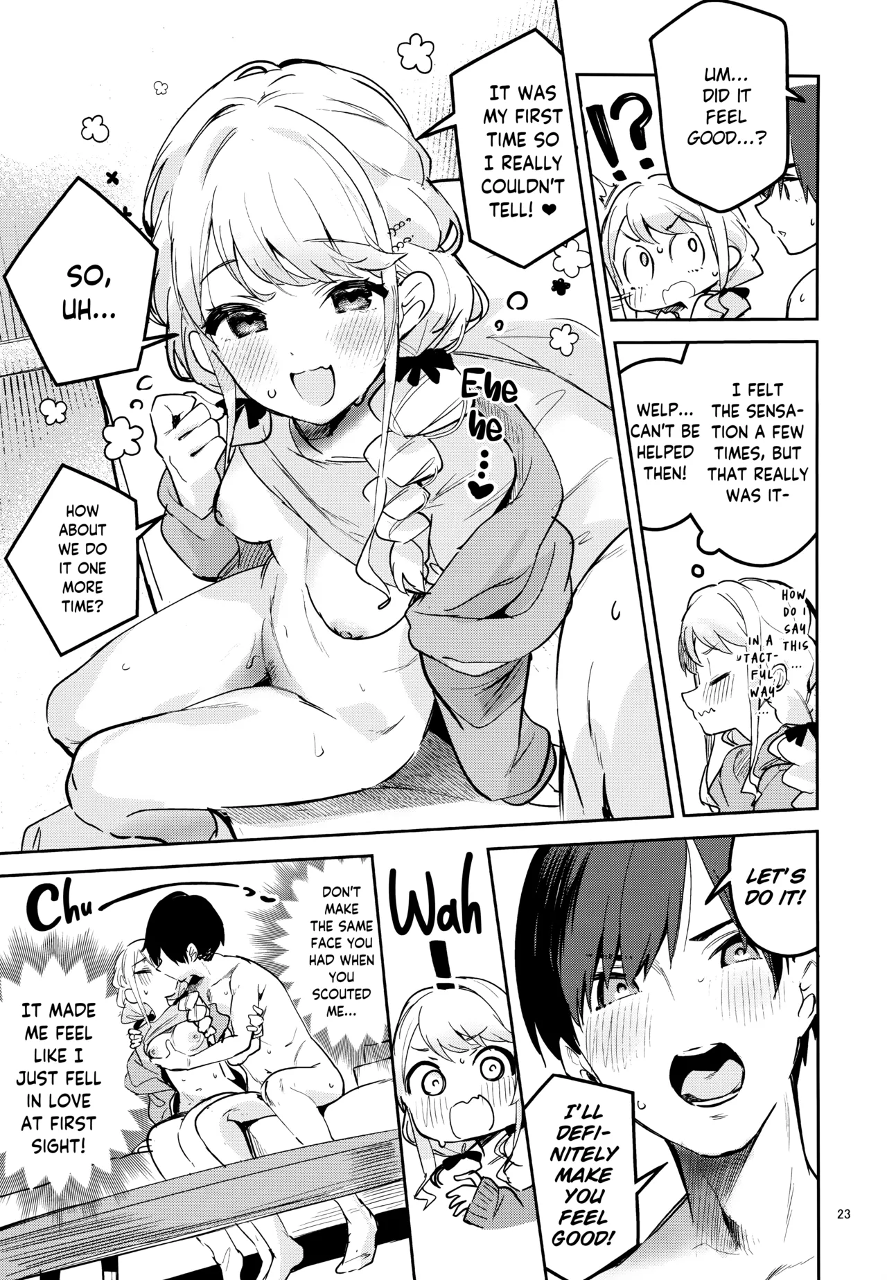 Saigo made Chanto Mendou Mitekudasai ne - Please Take Care of Me Until the End! page 23 featuring producer the idolmaster parody - squirting full censorship hentai manga - read online free