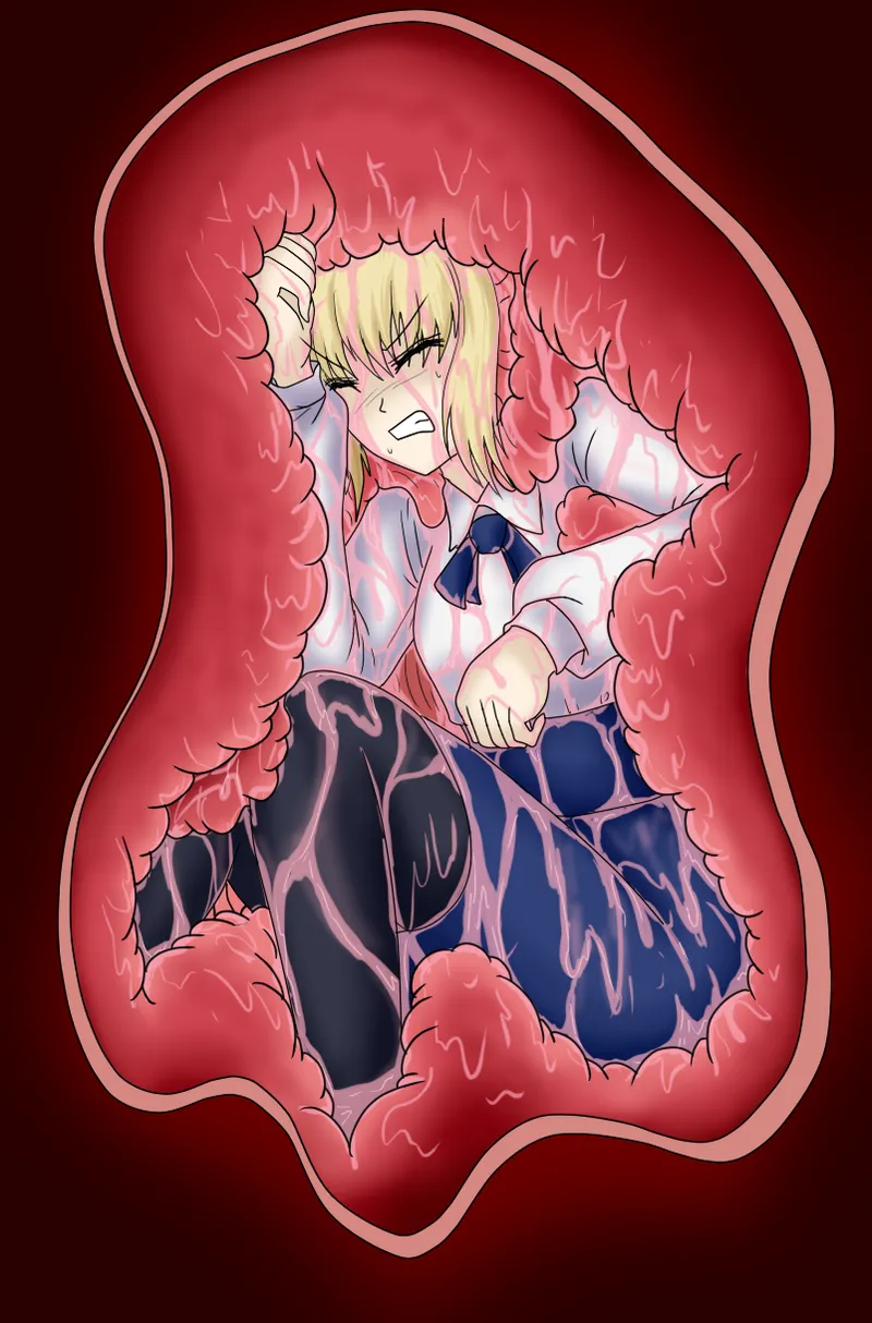 アルトリア吸収メディア第一章 リメイク＋大幅追加改修（完全版） page 134 featuring caster fate stay night parody - vore tailphagia hentai manga - read online free