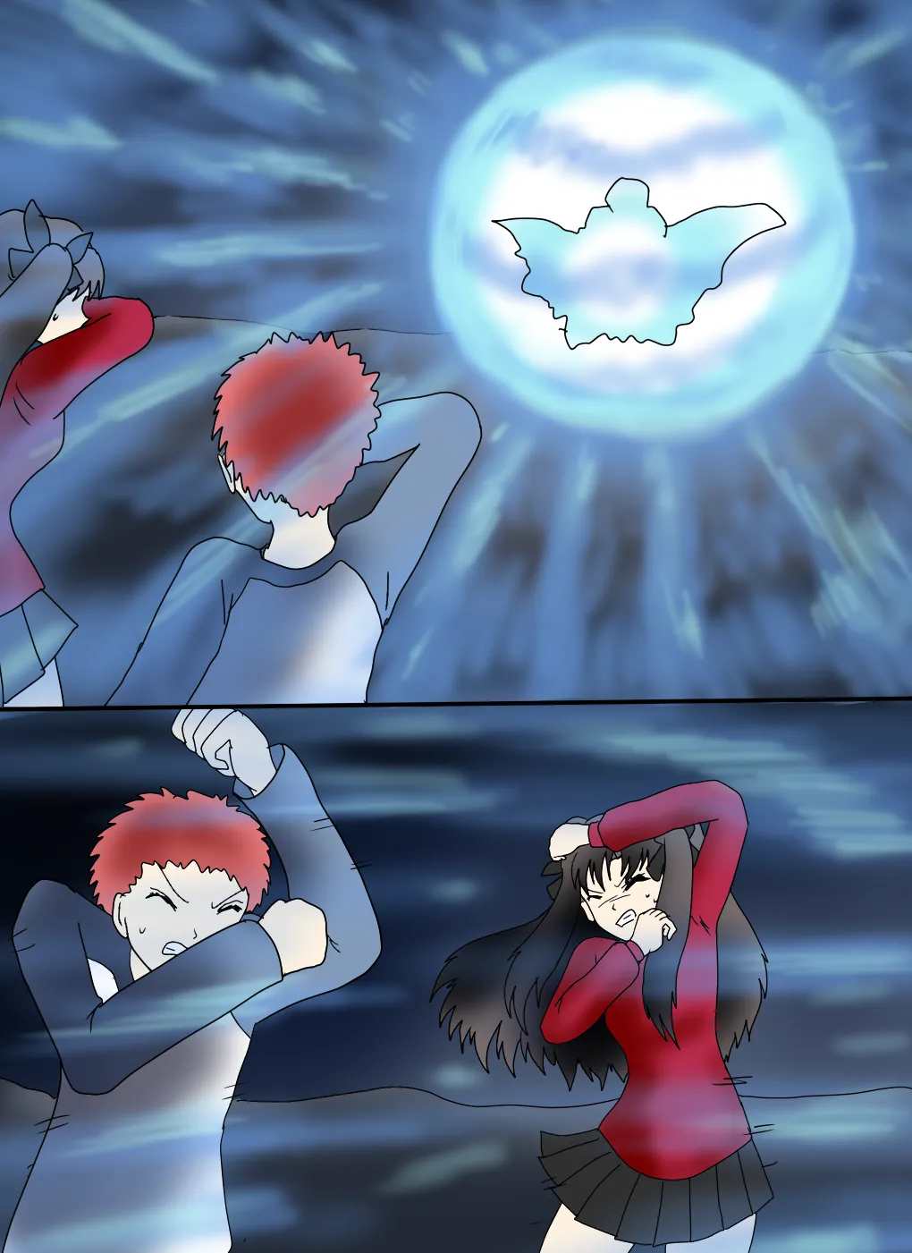 アルトリア吸収メディア第一章 リメイク＋大幅追加改修（完全版） page 183 featuring caster fate stay night parody - vore tailphagia hentai manga - read online free