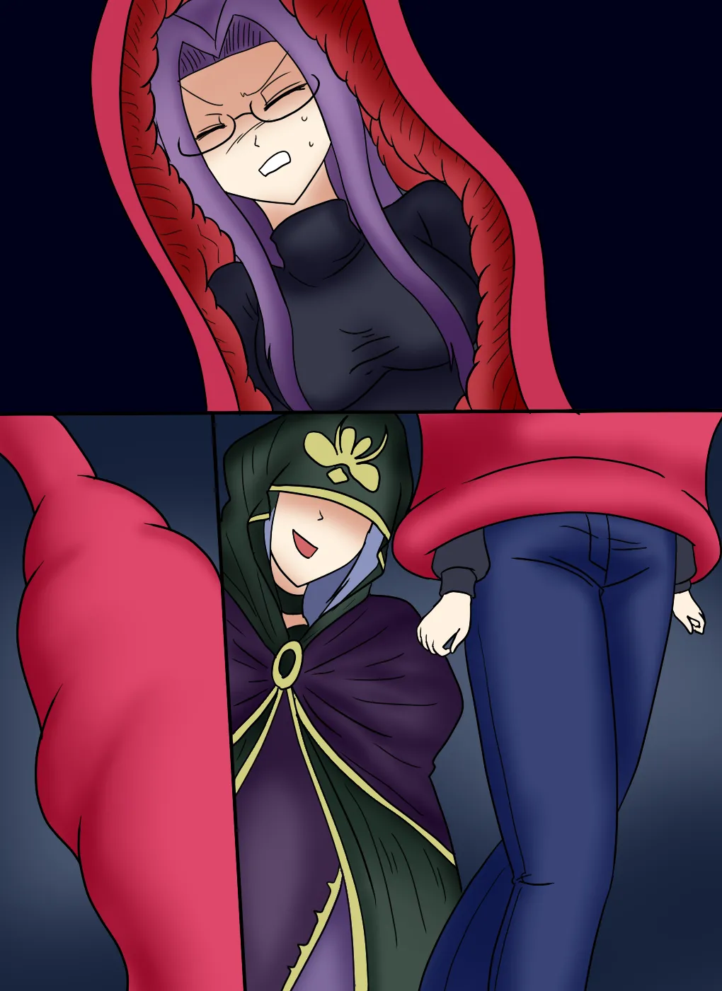 アルトリア吸収メディア第三章 リメイク版 page 17 featuring caster fate stay night parody - vore tailphagia hentai manga - read online free