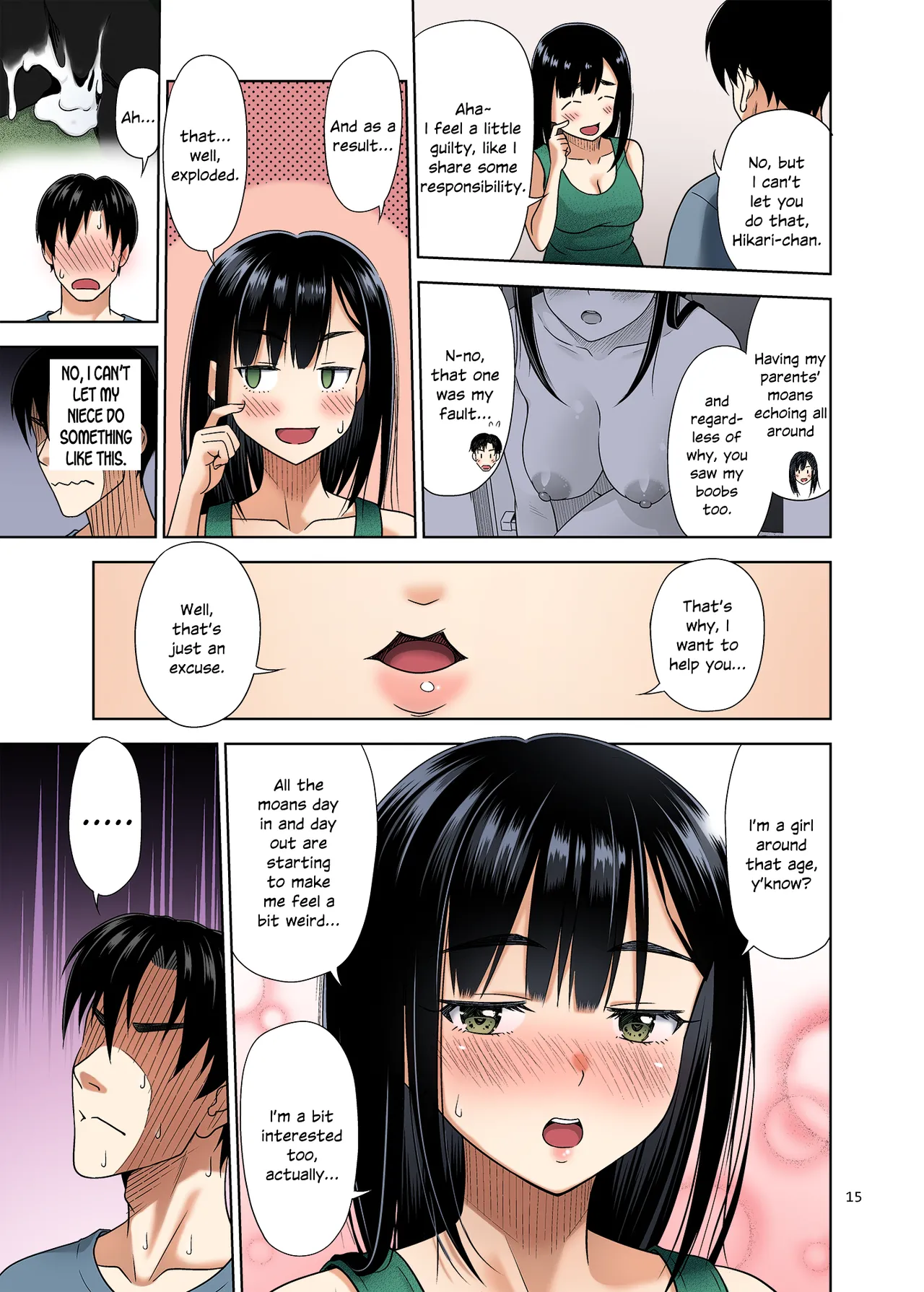 Atashi ga Nuite Ageyo kka? page 14 original parody - schoolgirl uniform nakadashi hentai manga - read online free