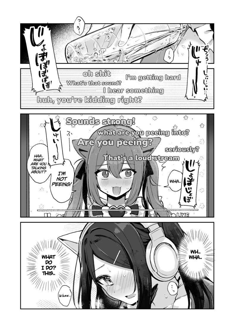 There's no way I'd wet myself on an oshigama stream !! page 12 original parody - urination filming hentai manga - read online free