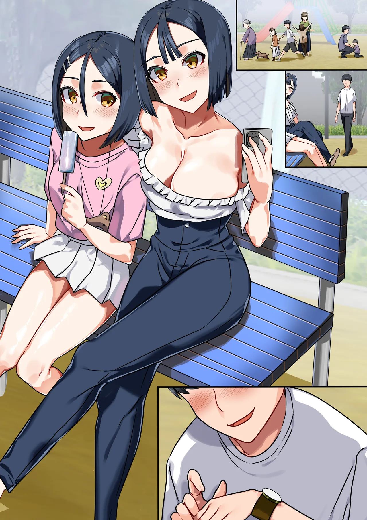 Jikan Teishi de Muteikou ni Shite, Kareshi no Tonari de Netotte Mitari, Oyakodon  Ajiwatte Mitari no Nama Houkai SEX page 38 original parody - time stop nakadashi hentai manga - read online free