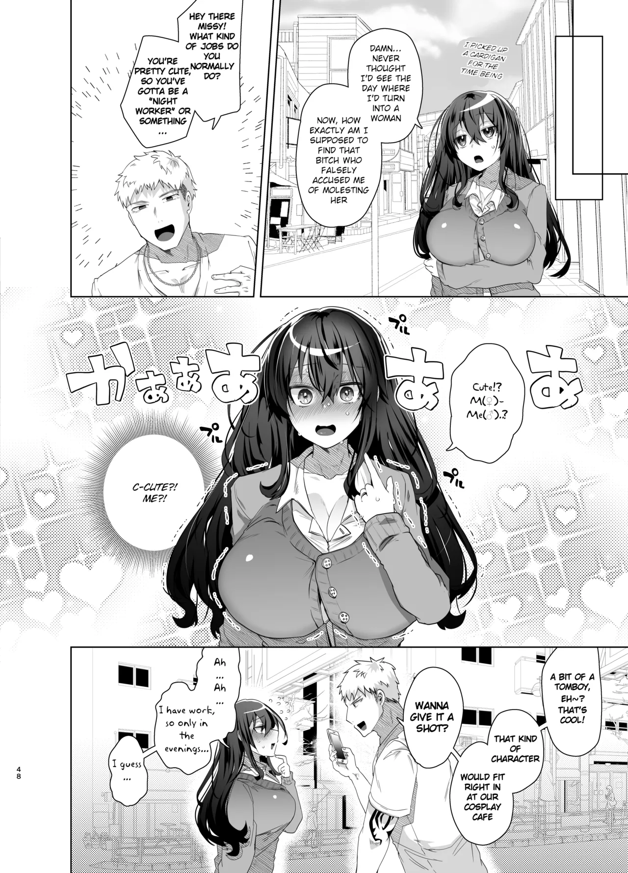 TS Fukushuu Revenge Soushuuhen | TS Fukushuu Revenge Compilation page 48 original parody - transformation big breasts hentai manga - read online free