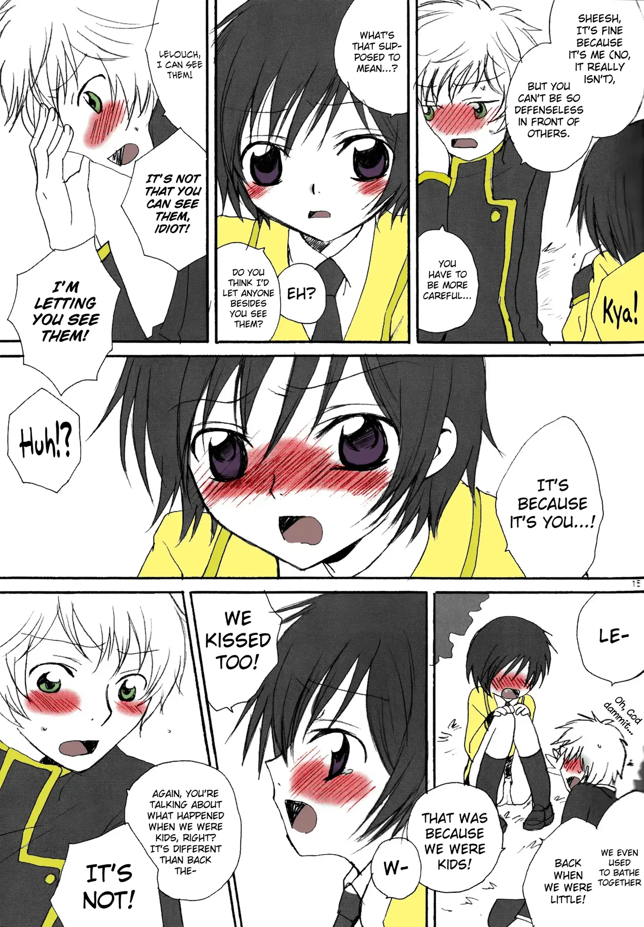 Konna Lelou ga Itara Boku wa mou...!! page 15 featuring lelouch vi britannia code geass parody - gender bender hentai manga - read online free