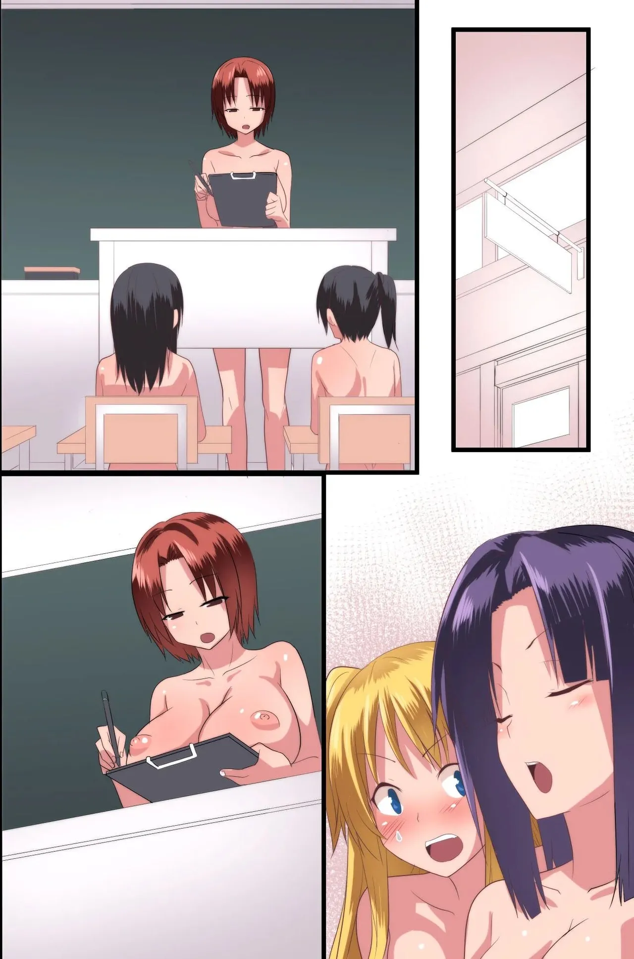 Demonic School Rules page 78 original parody - schoolboy uniform group hentai manga - read online free