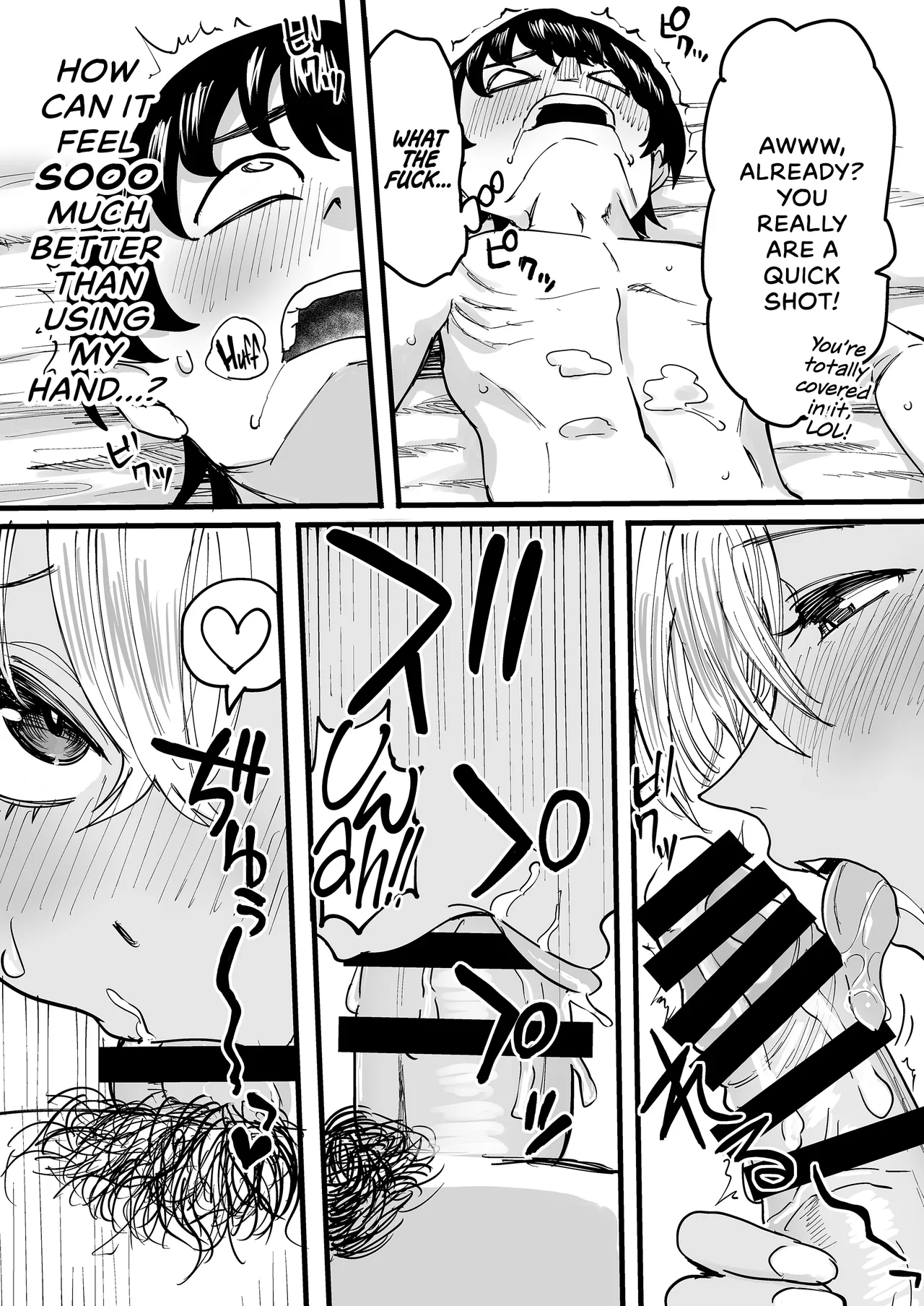 Kurogal Men-esthe Jou ga Yarasetekureru Hanashi | Happy Endings with a Tanned Gyaru Massage Therapist page 28 original parody - kissing big breasts hentai manga - read online free