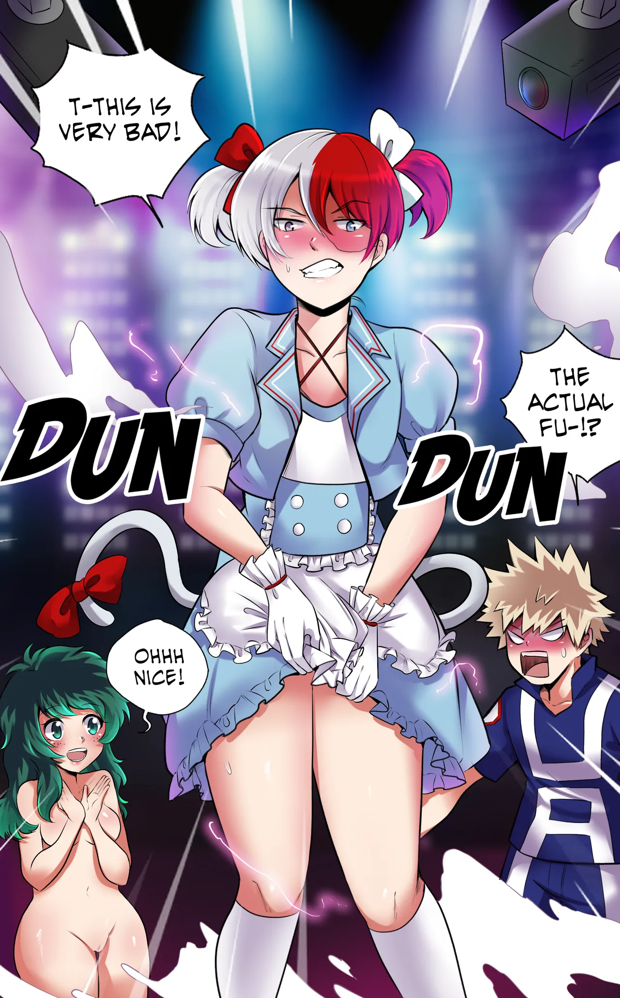 My Hero Academia: Moe Moe Kyu page 22 featuring izuku midoriya my hero academia parody - scar transformation hentai manga - read online free