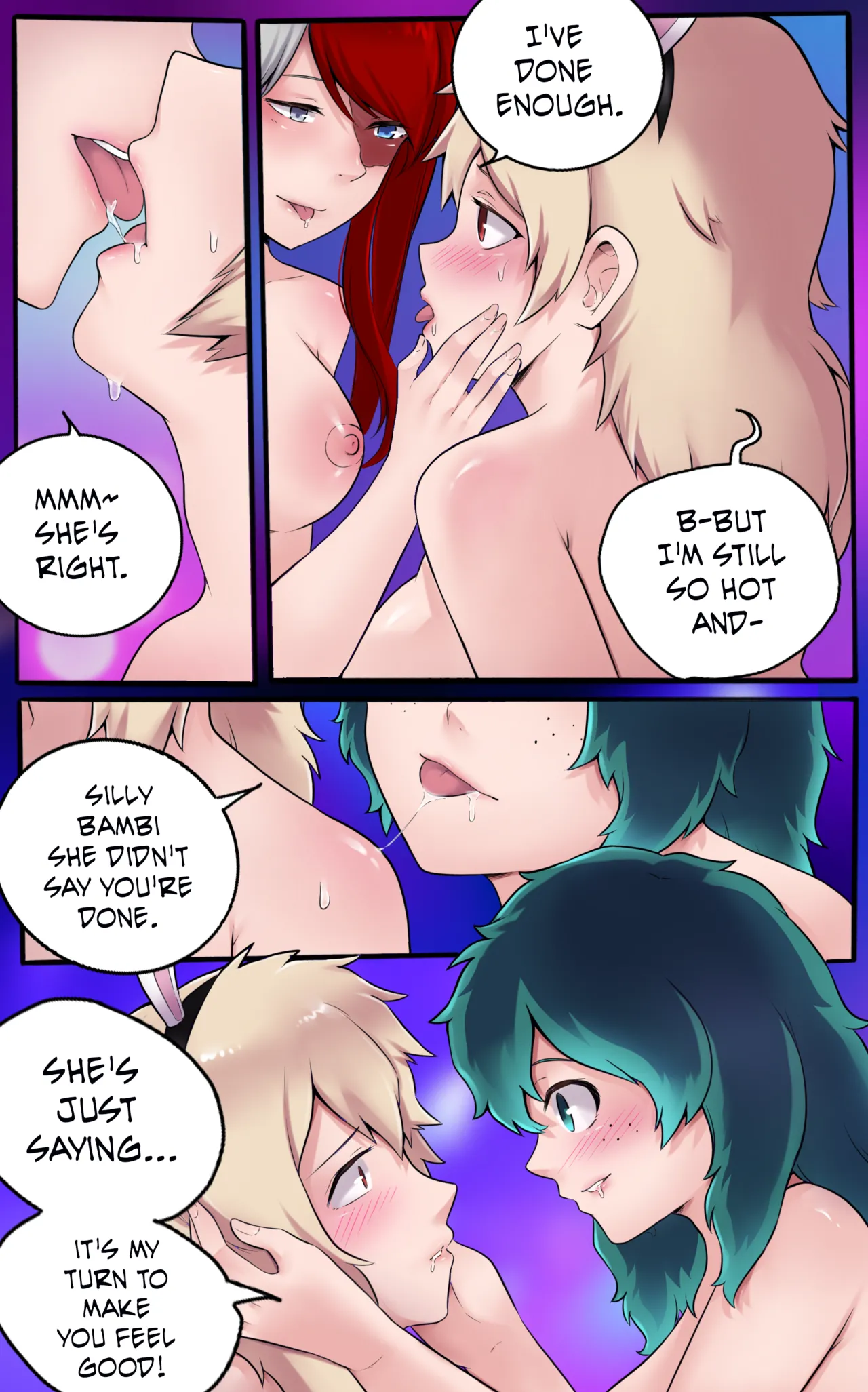My Hero Academia: Moe Moe Kyu page 49 featuring izuku midoriya my hero academia parody - scar transformation hentai manga - read online free