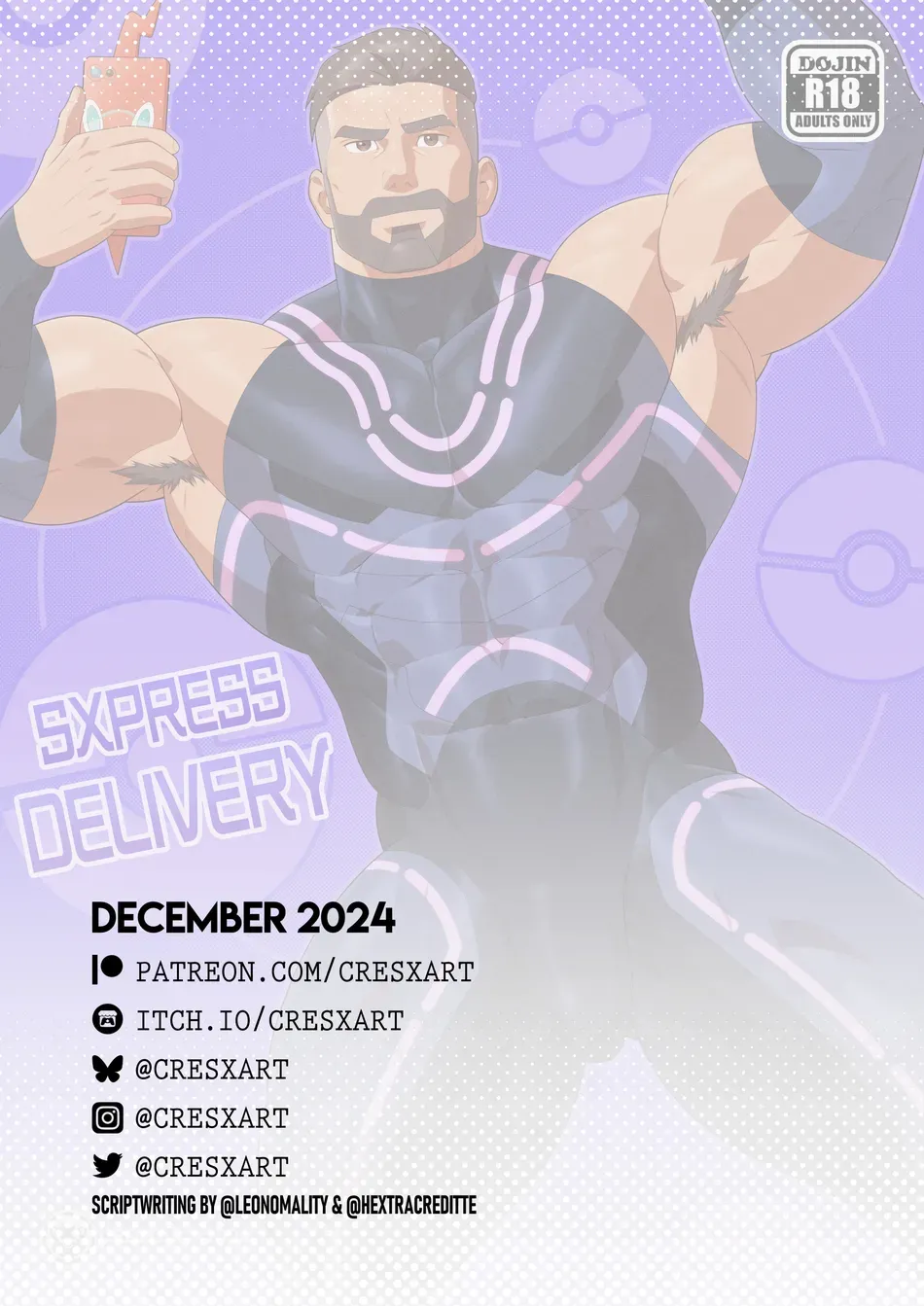 PokeHunks - Sxpress Delivery page 13 featuring courier pokemon parody - uncensored anal hentai manga - read online free