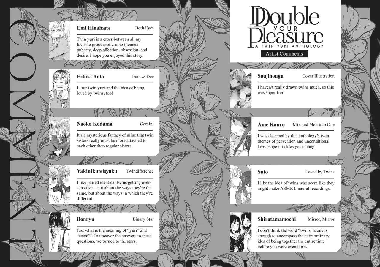 Double Your Pleasure – A Twin Yuri Anthology page 145 - twins group hentai manga - read online free