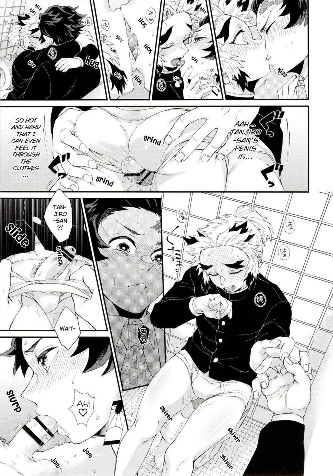 [Mekao (Den Meka)] Kodane (Natsu) no Yoru Tsuki no Koro wa Saranari | Seed's Night - When The Moon is Out, It's Wonderful (Kimetsu no Yaiba) [English] page 33 featuring tanjirou kamado kimetsu no yaiba parody - scar schoolboy uniform hentai manga - read online free