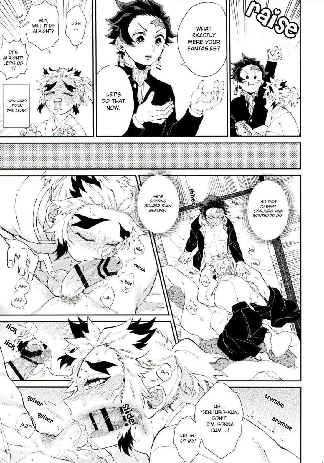 [Mekao (Den Meka)] Kodane (Natsu) no Yoru Tsuki no Koro wa Saranari | Seed's Night - When The Moon is Out, It's Wonderful (Kimetsu no Yaiba) [English] page 9 featuring tanjirou kamado kimetsu no yaiba parody - scar schoolboy uniform hentai manga - read online free