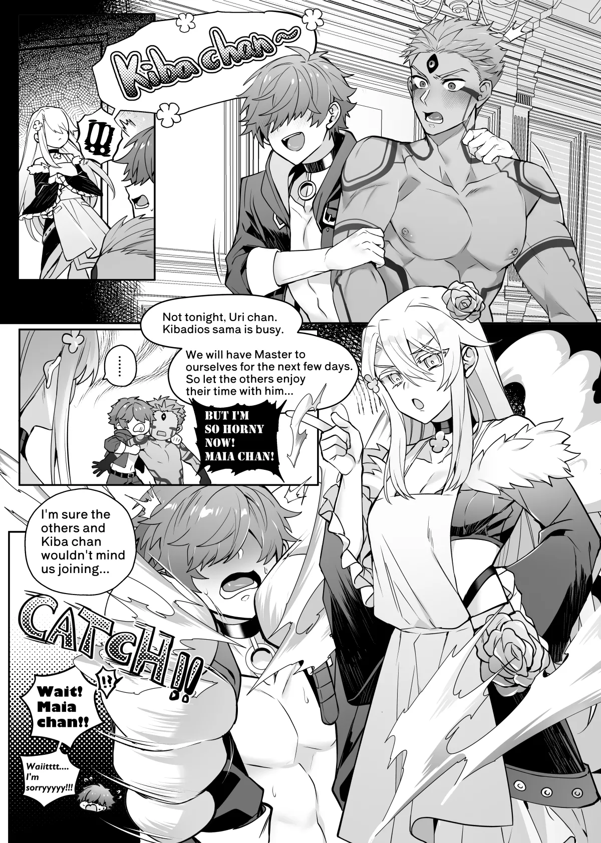 The night before Kibadios' departure pt2 - Page 16