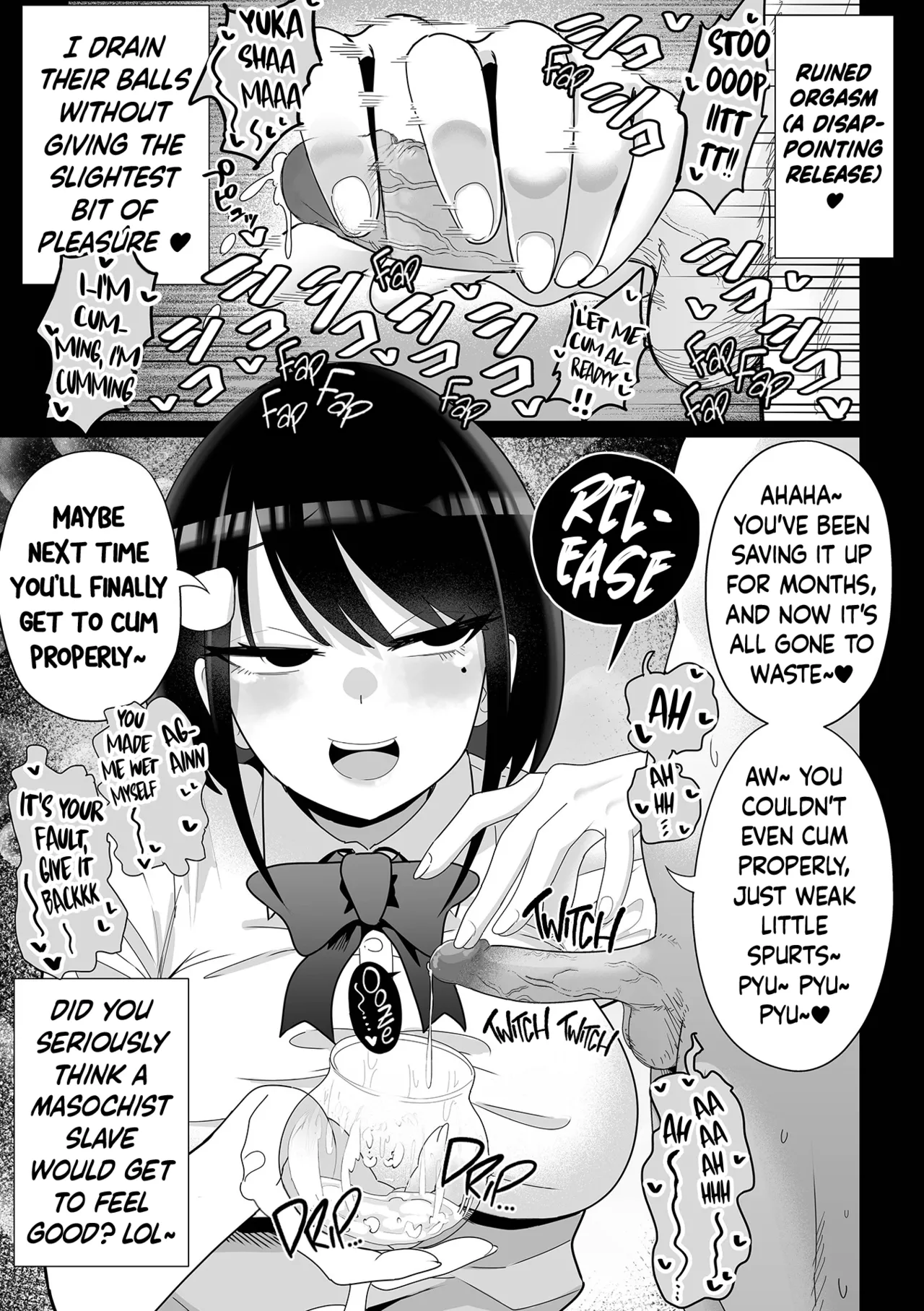 [Tebasaki Chikin] Ashizaki-san no Maso Choukyou Routine | Ashizaki-san's Masochist Training Routine (COMIC Orga Vol. 69) [English] [Decensored] page 9 - handjob chastity belt hentai manga - read online free