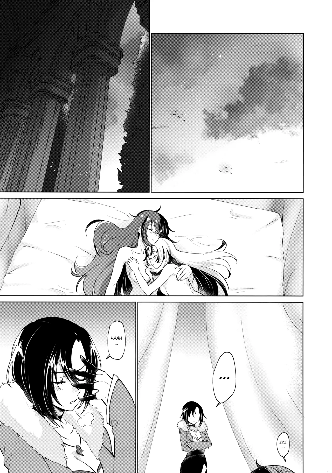 Aisuru, Manazashi | Gazing at the You I Love page 36 featuring alear fire emblem engage parody - females only yuri hentai manga - read online free