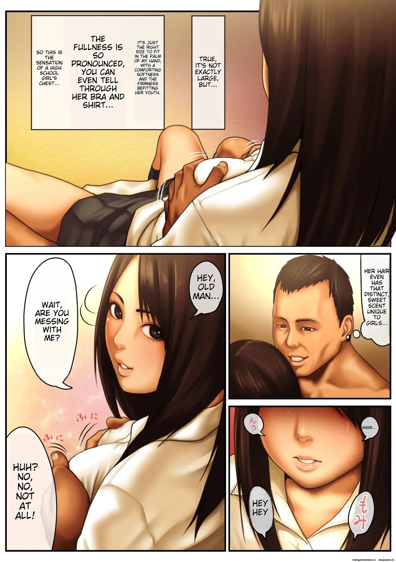 [Pussymark] 10-nenkan Seieki o Tametsuzuketa Otoko no Enkou SEX -Runa Hen- [English] page 22 original parody - squirting leg lock hentai manga - read online free