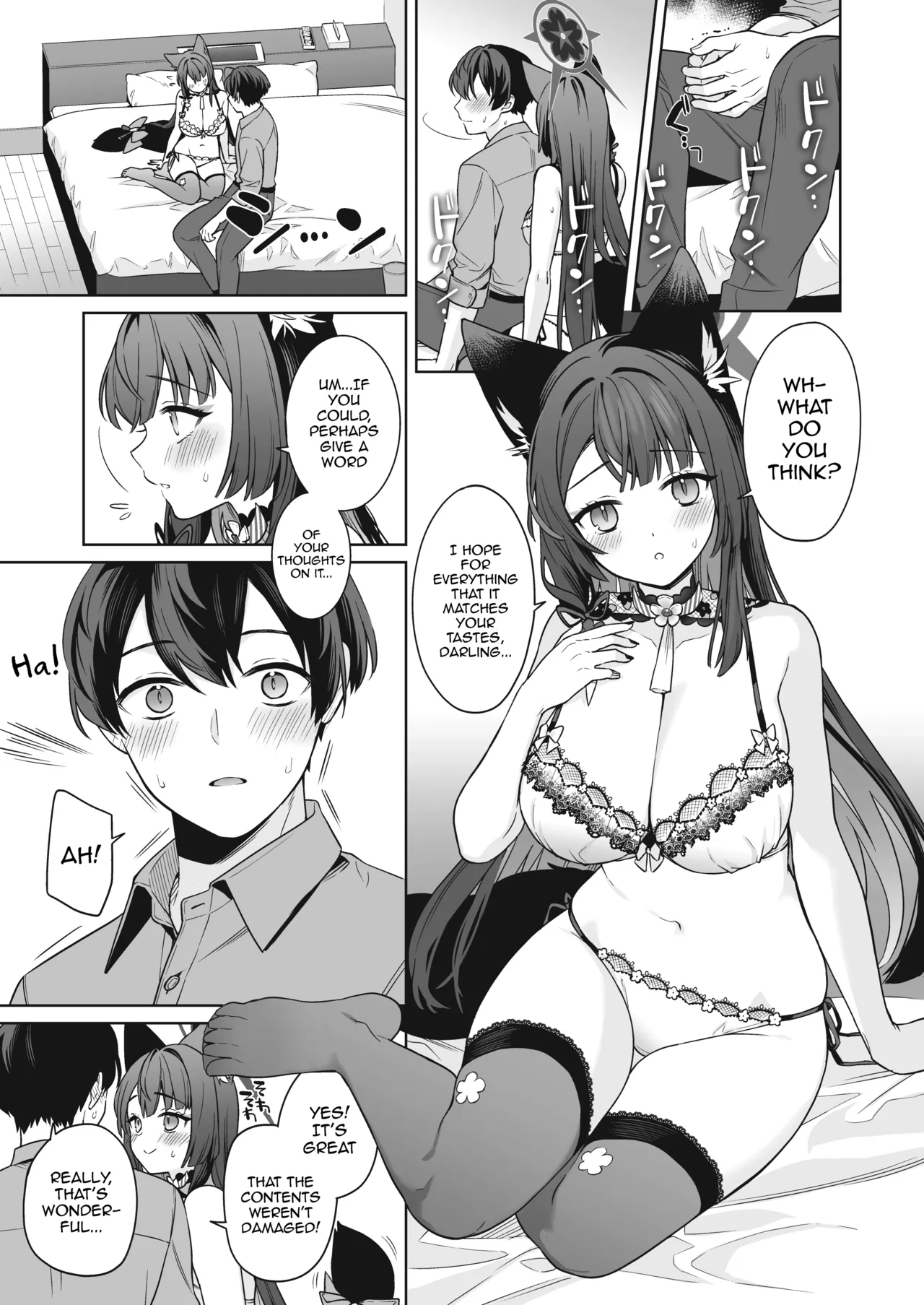 [NOMIYAGUMI (Ichinomiya)] Junjou Renjou Hatsujou Kitsune -3- | Pure♥Lovestruck♥Fox in Heat -3- (Blue Archive) [English] [mysterymeat3] [Digital] page 16 featuring sensei blue archive parody - big breasts nakadashi hentai manga - read online free